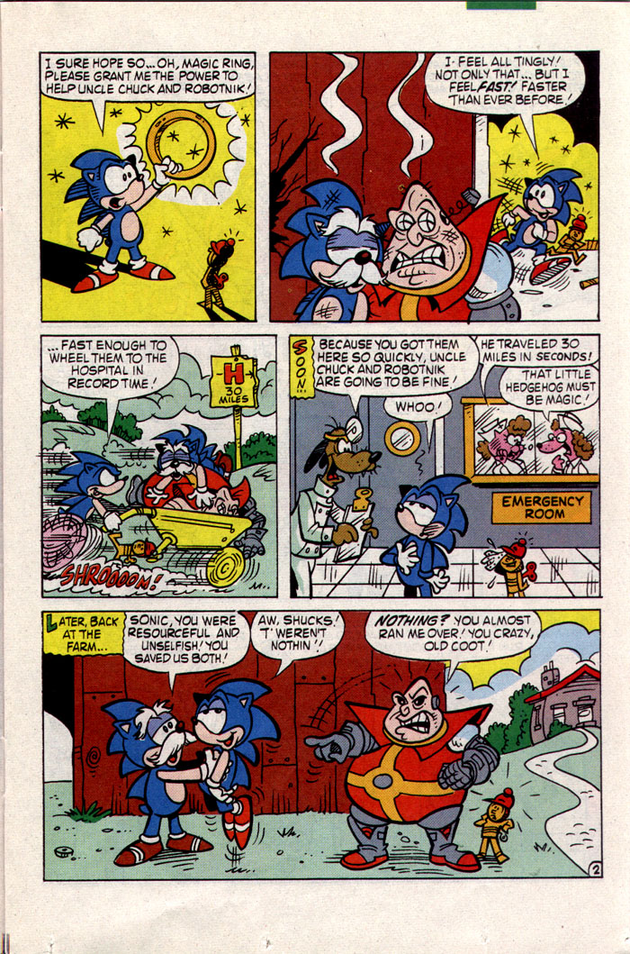 Sonic - Archie Adventure Series May 1993 Page 9